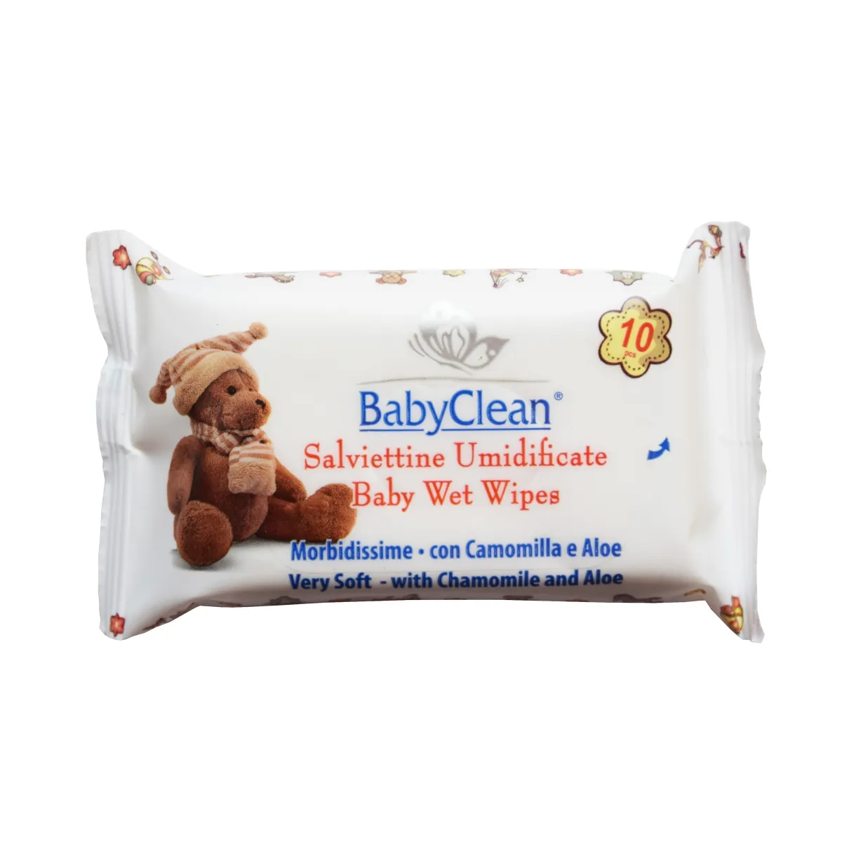 BABY CLEAN NIISKED SALVRÄTIKUD ALLERGIAOHUTUD N10 - Изображение товара