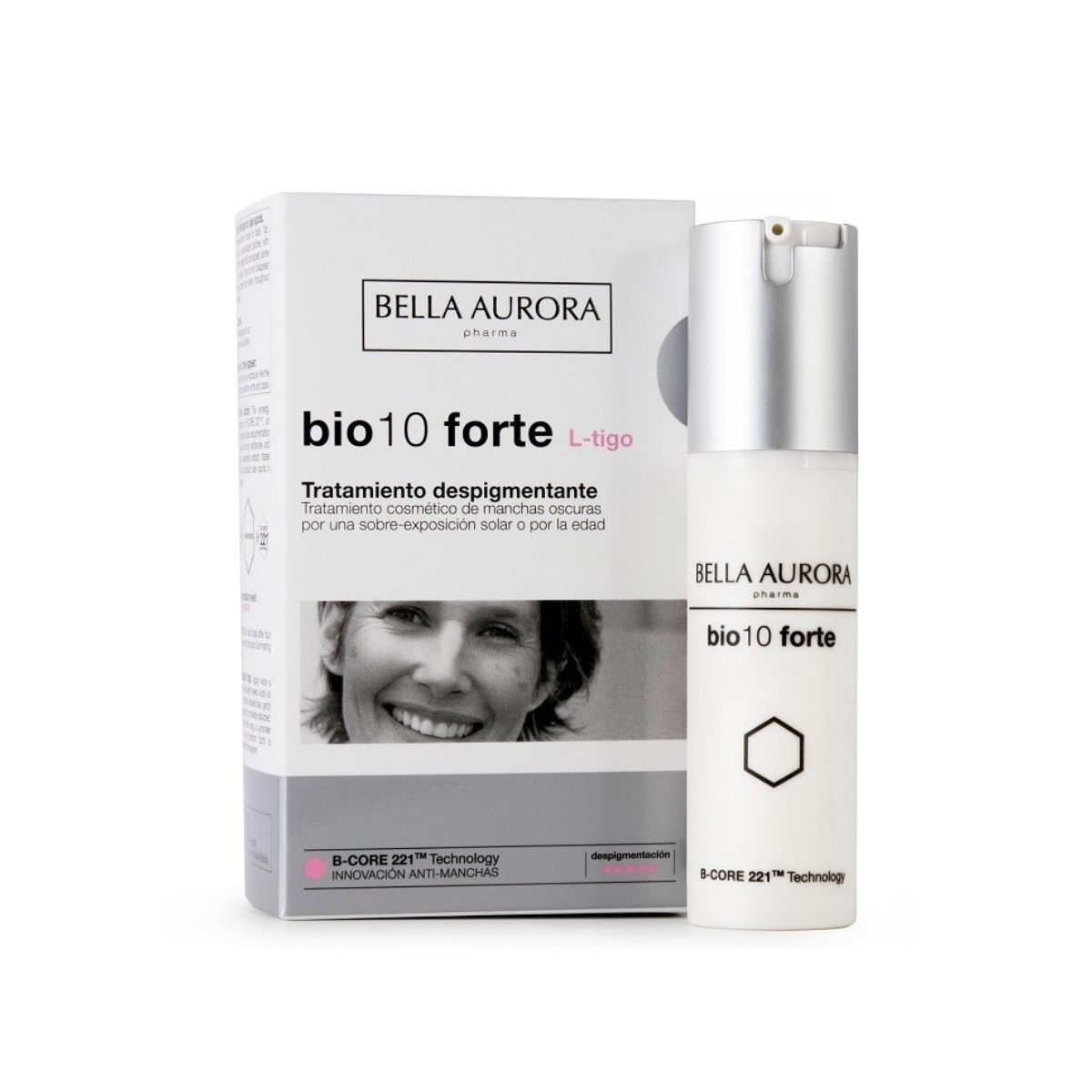 BELLA AURORA BIO10 FORTE L+TIGO NÄOKREEM PIGMENDLAIKUDELE 30ML