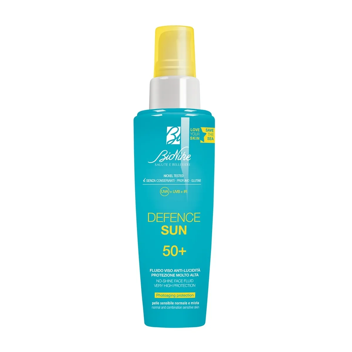 BIONIKE SUN PÄIKESEKAITSEFLUID NÄOLE SPF50+ 50ML