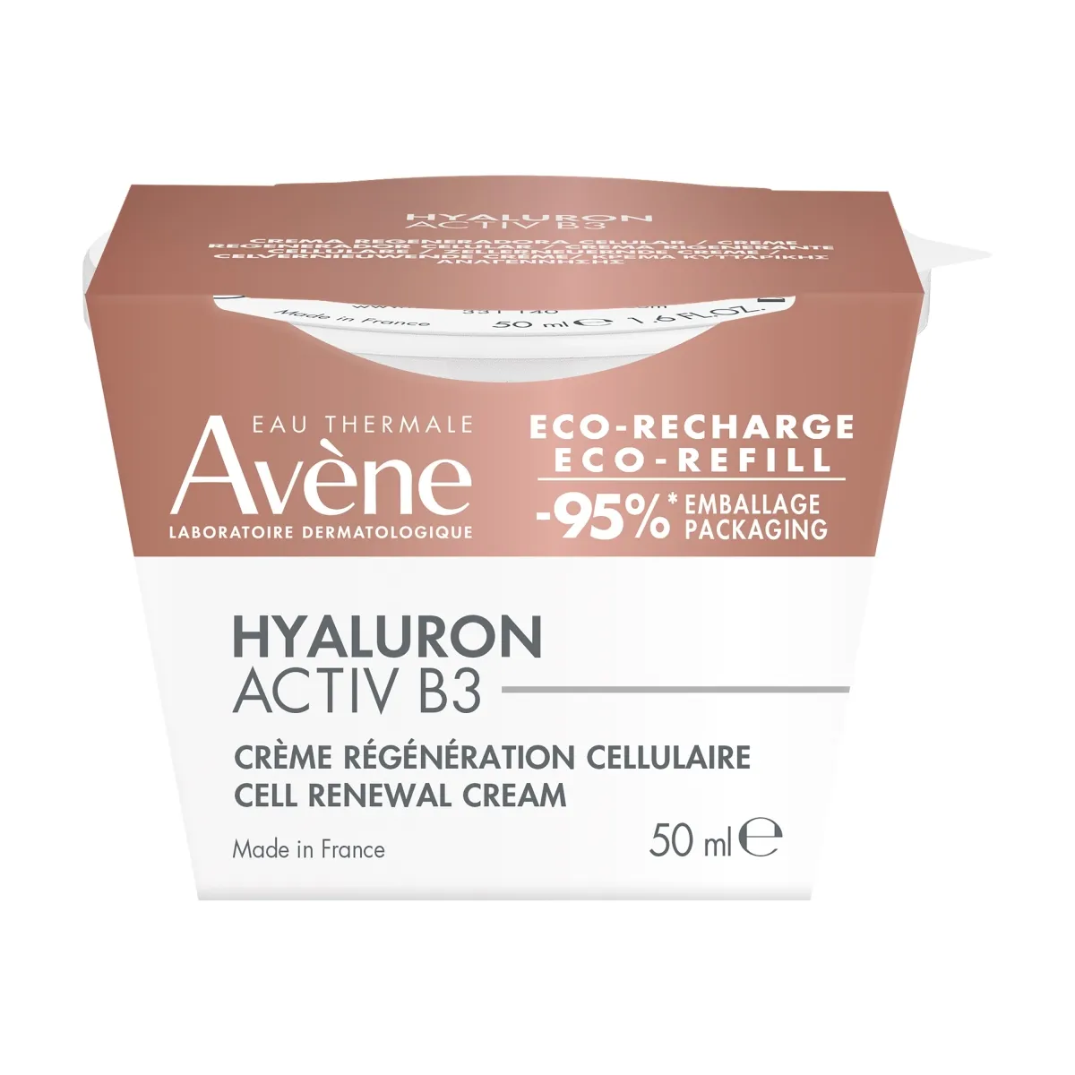 AVENE HYALURON ACTIV B3 NÄOKREEM TÄITEPAKEND 50ML