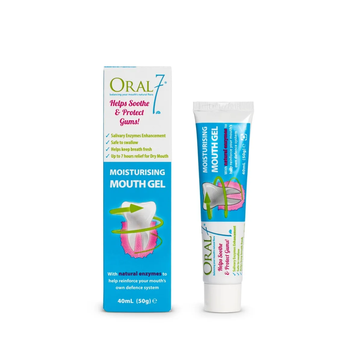 ORAL 7 NIISUTAV SUUGEEL 40ML - Product Image