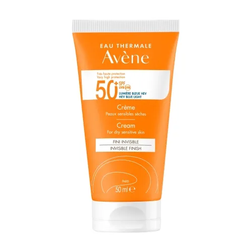 AVENE SUN PÄIKESEKAITSEKREEM SPF50+ KUIVALE NAHALE 50ML