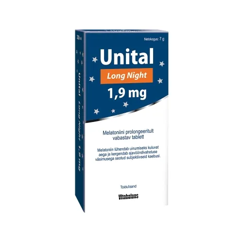 UNITAL LONG NIGHT PROLONG TBL 1,9MG N30