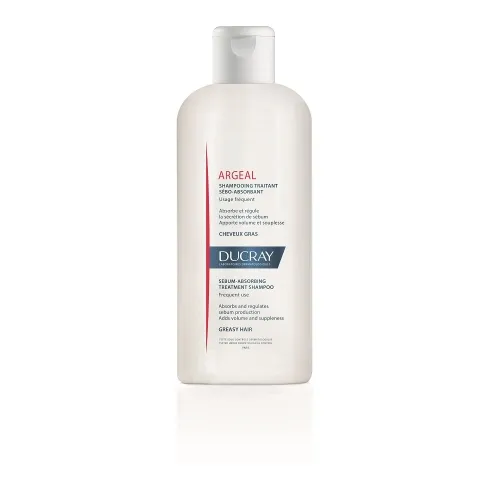 DUCRAY ARGEAL SEBUM-ABSORBING SHAMPOO  200ML