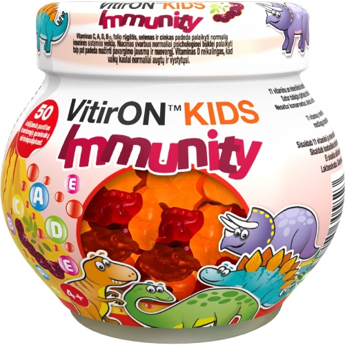 VITIRON KIDS IMMUNITY NÄRIMISPADJAKESED N50