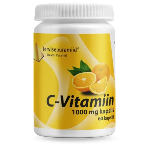 TERVISEPÜRAMIID C-VITAMIIN KAPSLID 1000MG N60