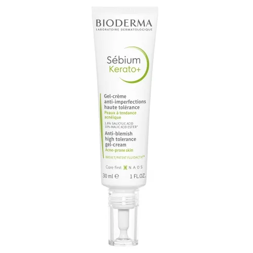 BIODERMA SEBIUM KERATO+ GEELKREEM AKNELISELE NAHALE 30ML