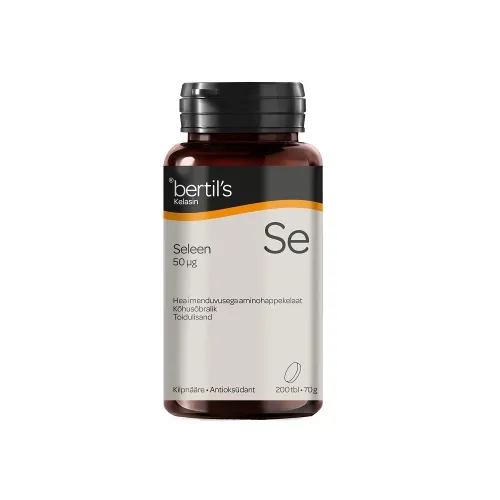 BERTILS KELASIN SELEEN TBL 50MCG N200