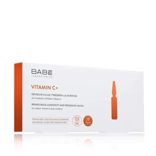 BABE VITAMIN C+ AMPULLID SÄRA ANDVAD 2ML N10