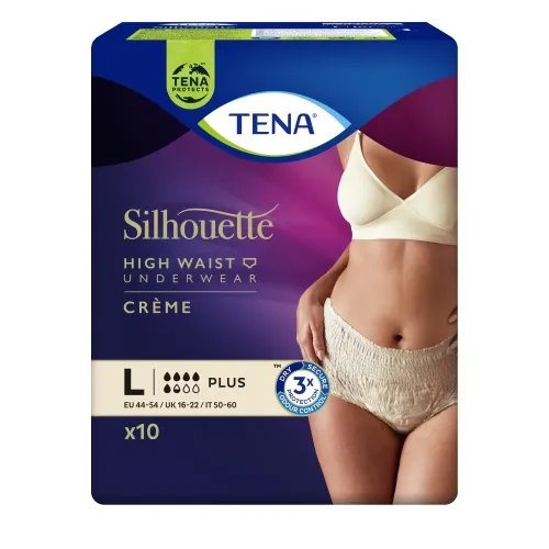 TENA SILHOUETTE CREME PLUS L N10