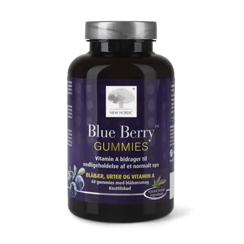 NEW NORDIC BLUE BERRY GUMMIES KUMMIKOMMID N60