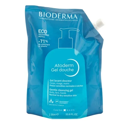 BIODERMA ATODERM DUSHIGEEL TÄITEPAKEND 1000ML