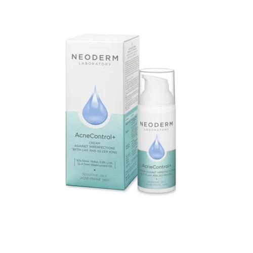 NEODERM ACNECONTROL+ NÄOKREEM LHA JA HÕBEDAIOONIDEGA 50ML