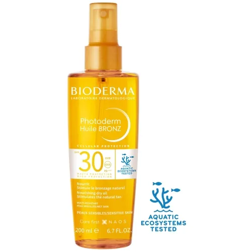 BIODERMA PHOTODERM HUILEBRONZ PÄEVITUSÕLI SPREI SPF30 200ML