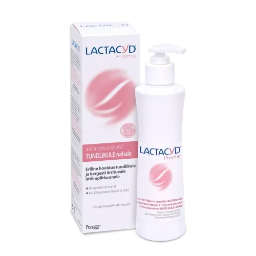 LACTACYD PHARMA INTIIMPESUVAHEND TUNDLIKULE NAHALE 250ML