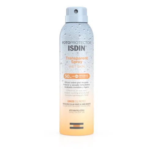 ISDIN PÄIKESEKAITSEAEROSOOL MÄRJALE NAHALE SPF50 250ML