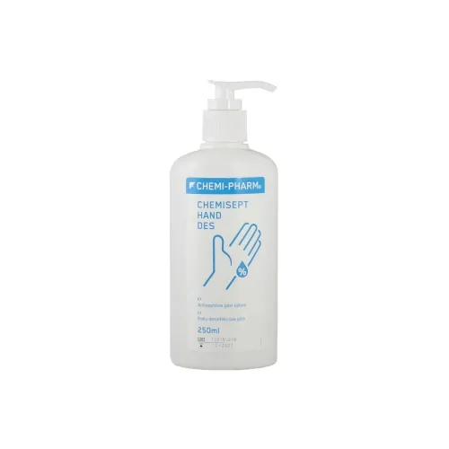 CHEMIPHARM CHEMISEPT HAND DES GEEL KÄTELE 250ML PUMBAGA