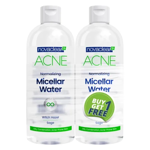 NOVACLEAR GREEN ACNE MITSELLAARVESI DUO PAKK 2*400ML