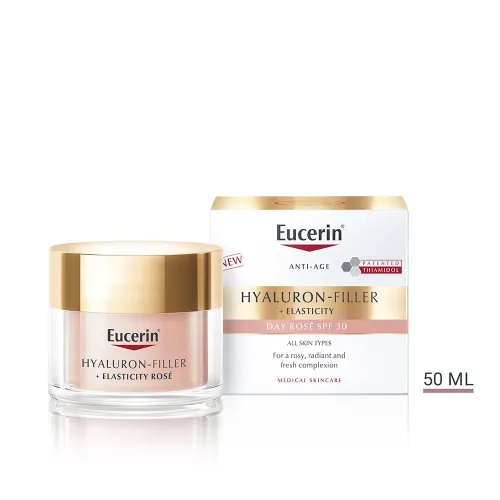 EUCERIN HYALURON FILLER+ELASTICITY ROSE PÄEVAKREEM SPF30 50ML