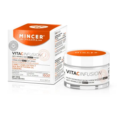 MINCER PHARMA VITA C PÄEVA- JA ÖÖKREEM KORTSUDEVASTANE 50ML