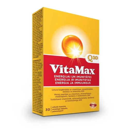 VITAMAX Q10 KAPSLID N30