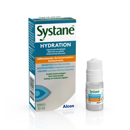 SYSTANE HYDRATION NIISUTAVAD SILMATILGAD SÄILITUSAINETA 10ML